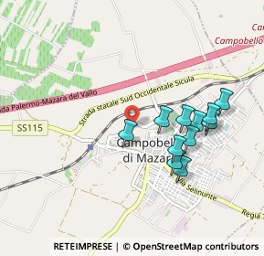 Mappa Campobello Di Mazara, 91021 Campobello di Mazara TP, Italia (0.96636)