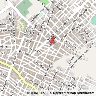 Mappa Via San Giovanni,  110, 91021 Campobello di Mazara, Trapani (Sicilia)