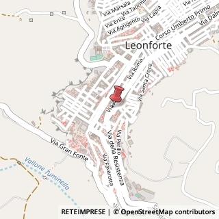 Mappa Via Francesco Crispi, 42, 94013 Leonforte, Enna (Sicilia)