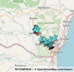 Mappa Strada Perrieri snc C.da, 95033 Biancavilla CT, Italia (11.104)