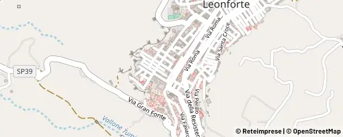 Mappa Leonforte