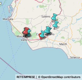 Mappa Via Dogali, 91021 Campobello di Mazara TP, Italia (11.48571)