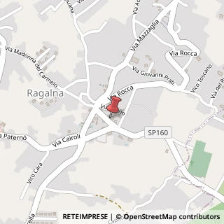 Mappa Via Paternò, 5, 95030 Ragalna, Catania (Sicilia)