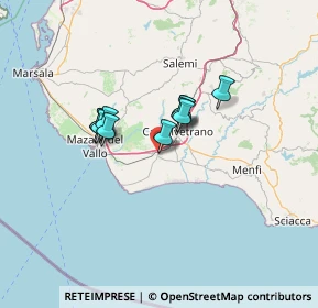 Mappa Via M. Rapisardi, 91021 Campobello di Mazara TP, Italia (9.97909)