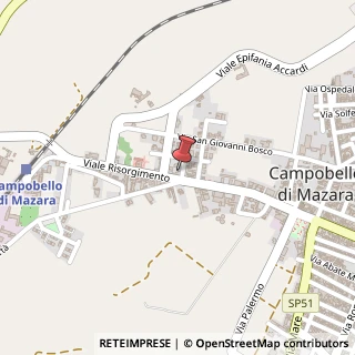 Mappa Via CB 4,  7, 91021 Campobello di Mazara, Trapani (Sicilia)