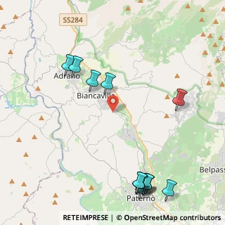 Mappa Via del Treviatore, 95033 Biancavilla CT, Italia (6.23769)