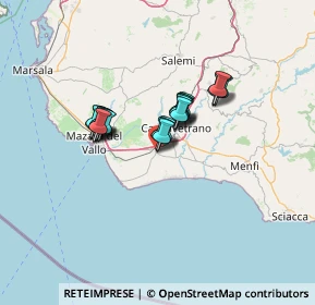 Mappa Piazza Giuseppe Garibaldi, 91021 Campobello di Mazara TP, Italia (10.099)