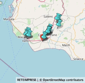 Mappa Piazza Giuseppe Garibaldi, 91021 Campobello di Mazara TP, Italia (10.376)