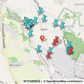 Mappa Via Muscilino, 95025 Aci Sant'Antonio CT, Italia (0.61321)