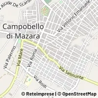 नक्शा Campobello di Mazara