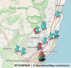 Mappa Via Tremonti, 95030 Pedara CT, Italia (10.3805)