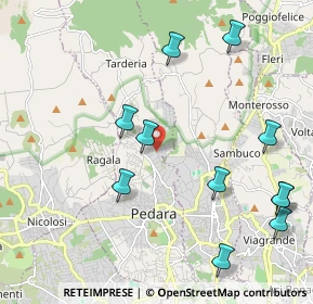 Mappa Via Tremonti, 95030 Pedara CT, Italia (2.70273)