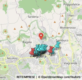 Mappa Via Tremonti, 95030 Pedara CT, Italia (1.7485)