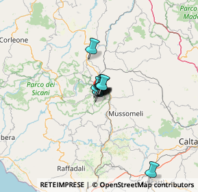 Mappa Via Meglio, 92020 San Giovanni Gemini AG, Italia (33.822)