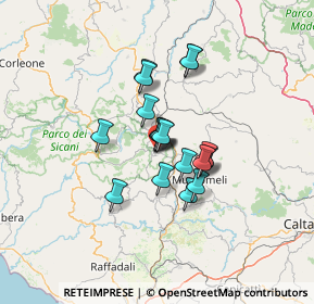 Mappa Via Meglio, 92020 San Giovanni Gemini AG, Italia (10.05056)