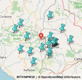 Mappa Via Meglio, 92020 San Giovanni Gemini AG, Italia (15.3985)