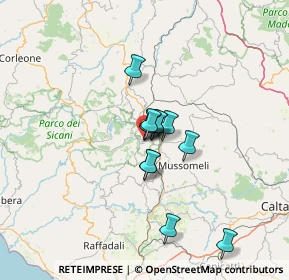 Mappa Via Meglio, 92020 San Giovanni Gemini AG, Italia (9.50083)