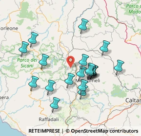 Mappa Contrada Melaco snc, 92020 San Giovanni Gemini AG, Italia (15.1205)