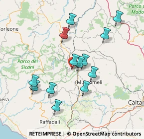 Mappa Contrada Melaco snc, 92020 San Giovanni Gemini AG, Italia (15.55615)
