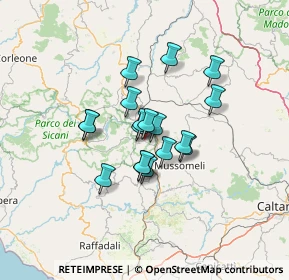 Mappa Contrada Melaco snc, 92020 San Giovanni Gemini AG, Italia (10.37889)