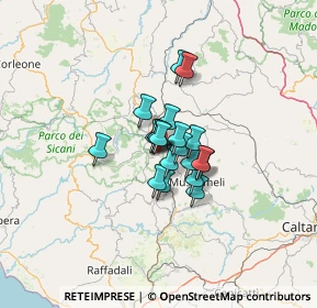 Mappa Contrada Melaco snc, 92020 San Giovanni Gemini AG, Italia (7.8395)