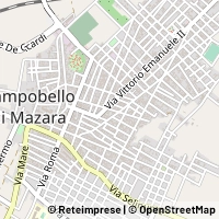 Mapa Campobello di Mazara