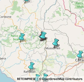Mappa Via lussemburgo, 92020 San Giovanni Gemini AG, Italia (20.3925)