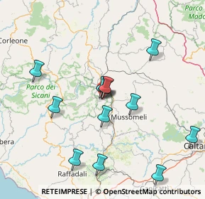 Mappa Via lussemburgo, 92020 San Giovanni Gemini AG, Italia (17.3175)
