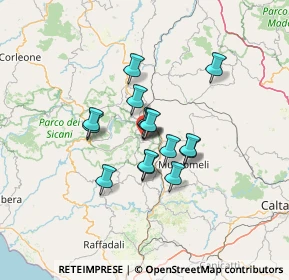 Mappa Via Abate, 92020 San Giovanni Gemini AG, Italia (10.148)