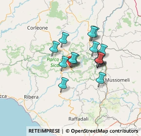 Mappa Strada Provinciale, 92020 Cammarata AG, Italia (11.39733)