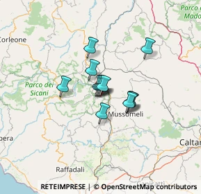 Mappa Via Belgio, 92020 San Giovanni Gemini AG, Italia (8.40167)