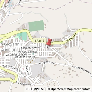 Mappa Via Piano del Lago, 54, 92020 Ferrazzano, Campobasso (Molise)
