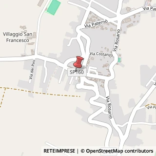 Mappa Via Villaggio San Francesco, 3, 95030 Ragalna, Catania (Sicilia)