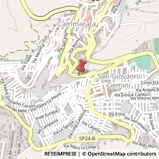 Mappa Viale D. Alessi, 12, 92020 San Giovanni Gemini, Agrigento (Sicilia)