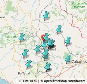 Mappa Ponte Tumarrano I, 92020 San Giovanni Gemini AG, Italia (14.0005)