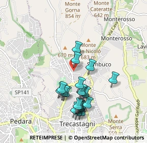 Mappa Via Ronzini, 95039 Trecastagni CT, Italia (0.995)