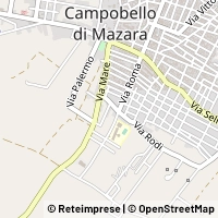 Mapa Campobello di Mazara