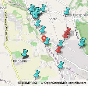 Mappa Via Torrente Lavinaio, 95029 Viagrande CT, Italia (0.64074)