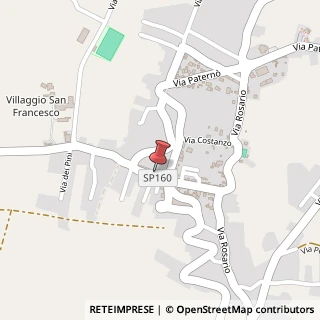 Mappa Via Villaggio San Francesco, 8, 95030 Ragalna CT, Italia, 95030 Ragalna, Catania (Sicilia)