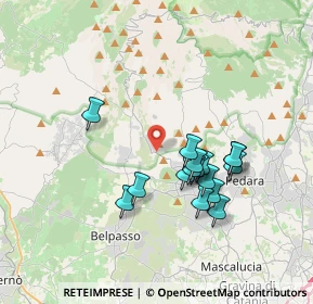 Mappa Contrada San Leo Nocilla, 95030 Nicolosi CT, Italia (3.5875)