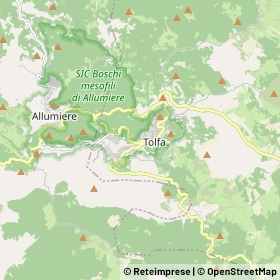 Mappa Tolfa