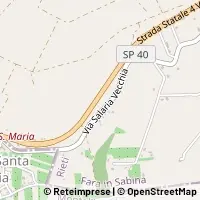 Map Fara in Sabina