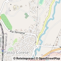 Map Fara in Sabina