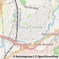 Mapa Fara in Sabina