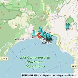 Mappa Via della Rena, 00069 Trevignano Romano RM, Italia (1.00909)