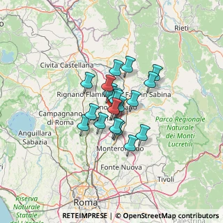 Mappa Via del Capocroce, 00065 Fiano Romano RM, Italia (8.148)