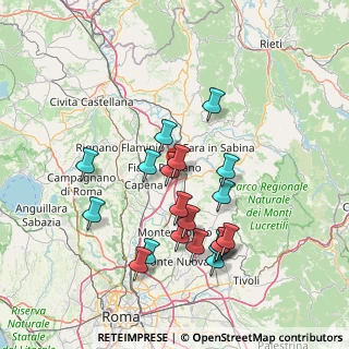 Mappa Via Procoio, 00065 Fiano Romano RM, Italia (15.024)
