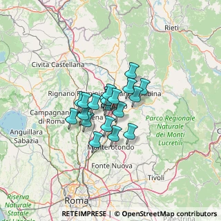 Mappa Via Procoio, 00065 Fiano Romano RM, Italia (8.0915)