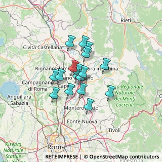 Mappa Via Procoio, 00065 Fiano Romano RM, Italia (9.33941)