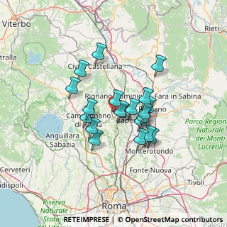 Mappa Via del Sagittario, 00068 Rignano Flaminio RM, Italia (10.7805)